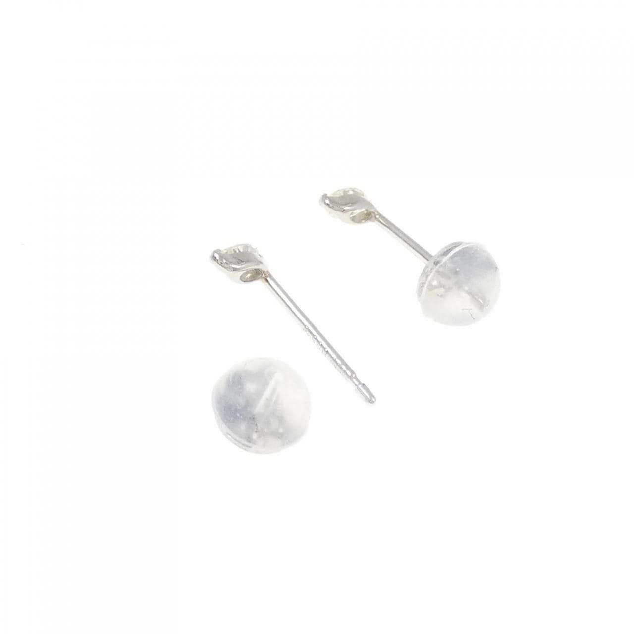 【新品】PT900 ダイヤモンド ピアス 0.12CT
