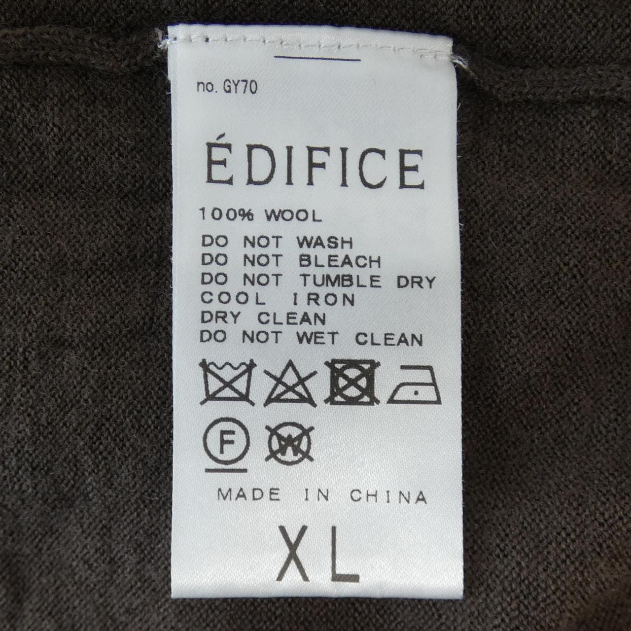 エディフィス EDIFICE ニット