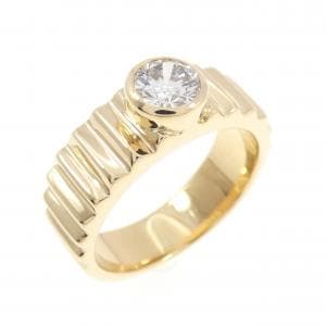 K18YG ダイヤモンド リング 0.502CT