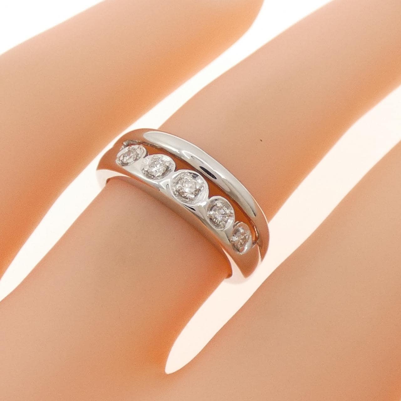 PT900 ダイヤモンド リング 0.10CT