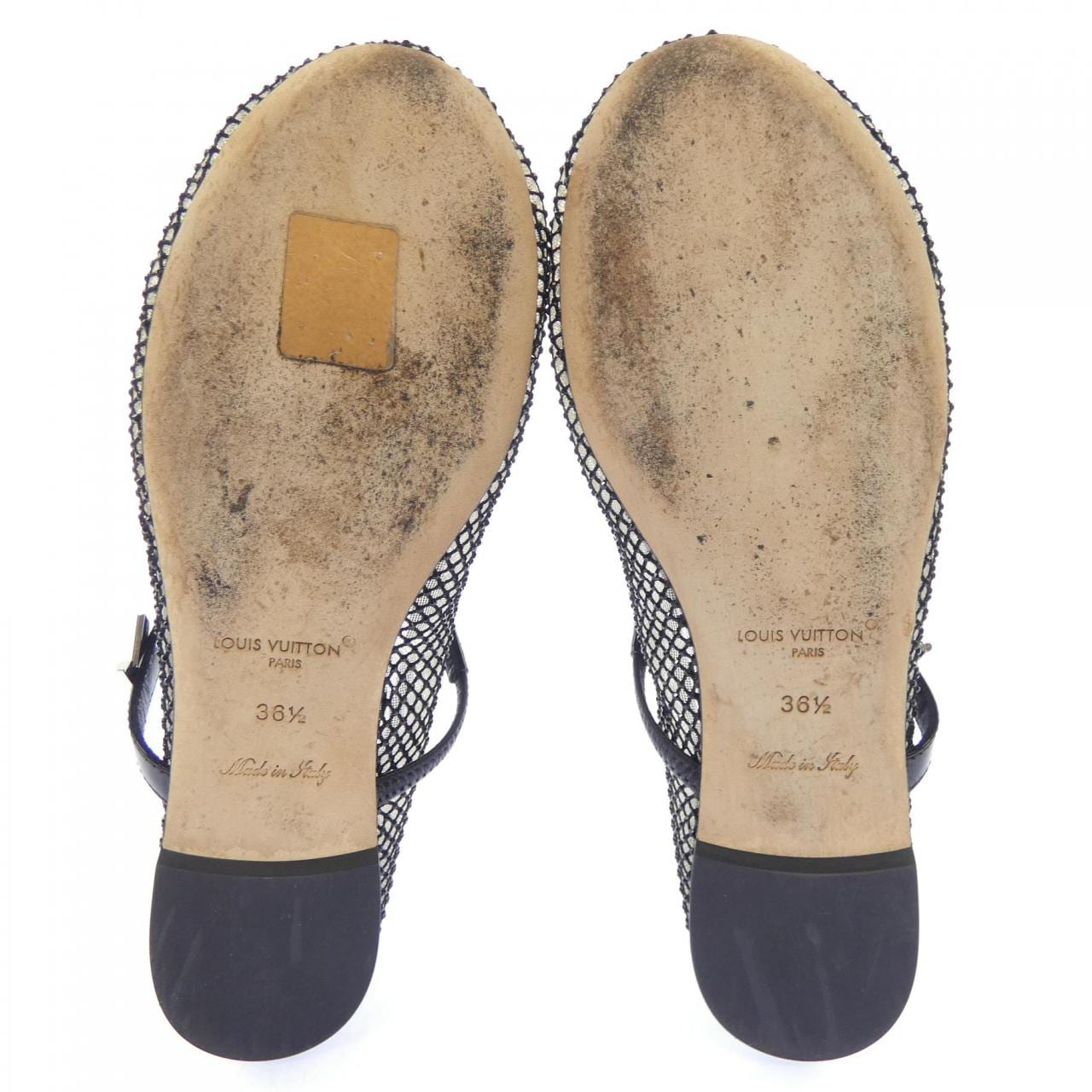 ルイヴィトン LOUIS VUITTON ロミー バレリーナ フラットシューズ