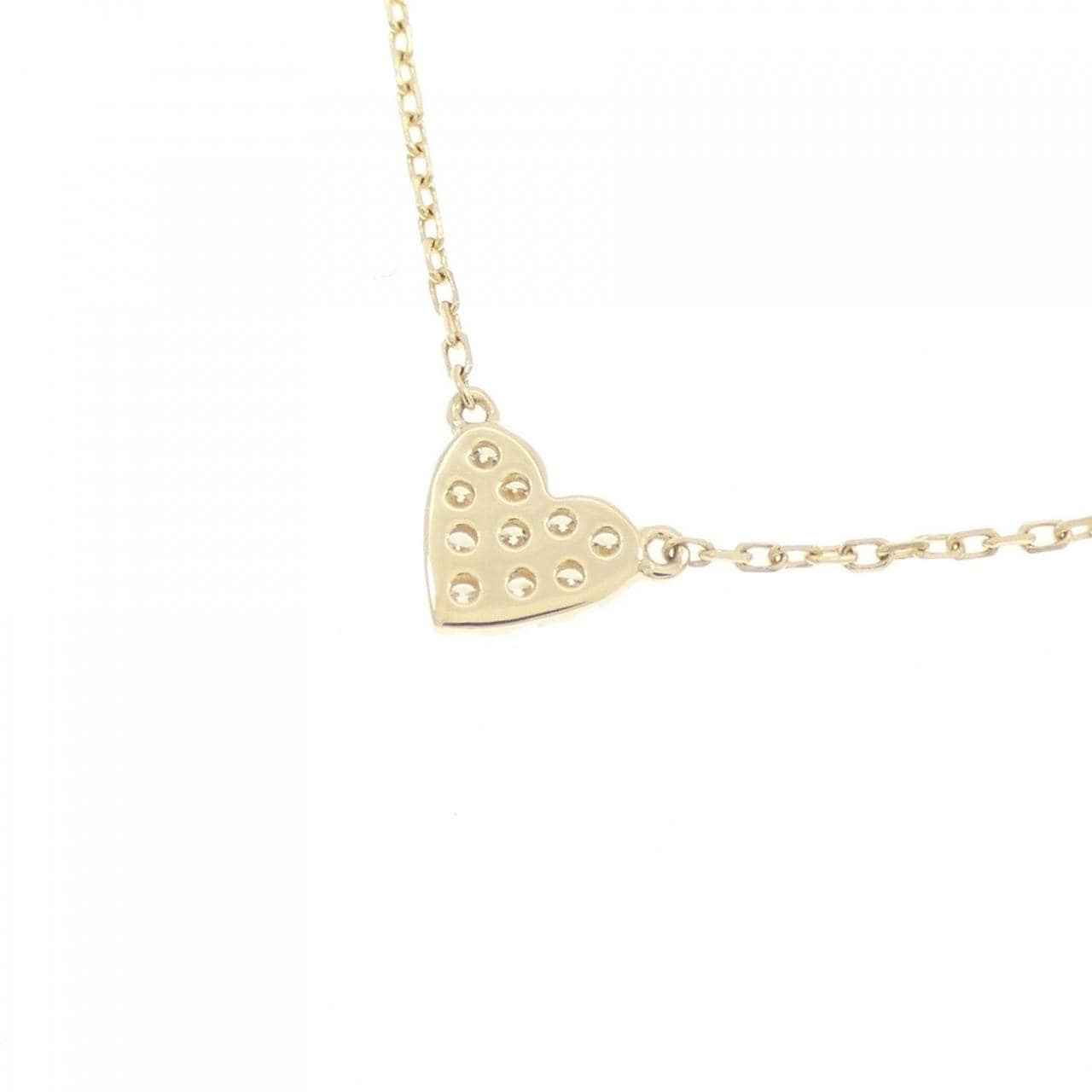 アーカー ハートパヴェ ネックレス 0.05CT