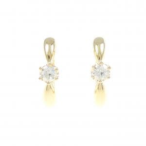 K18YG ダイヤモンド ピアス 0.42CT