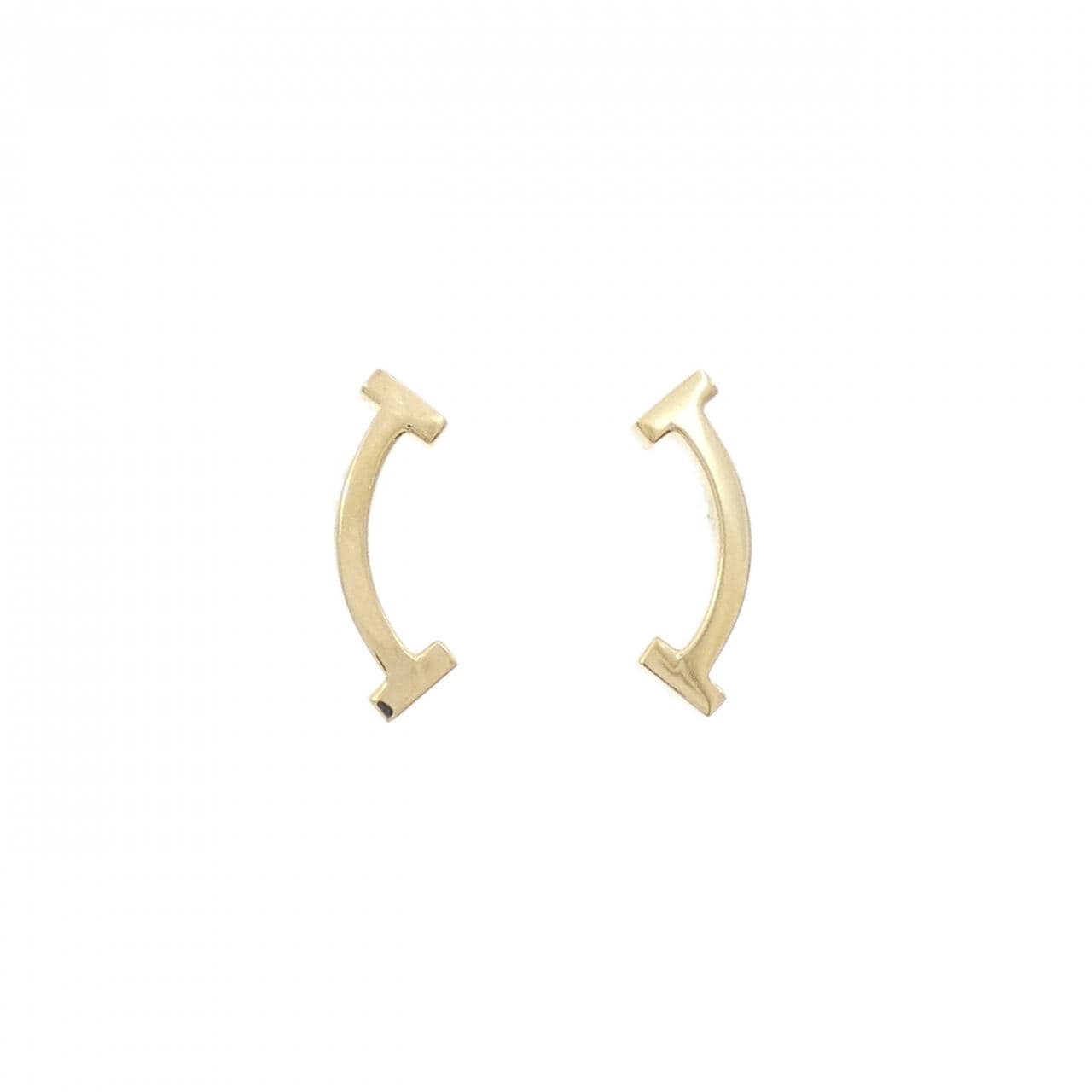 ティファニー Tスマイル ピアス