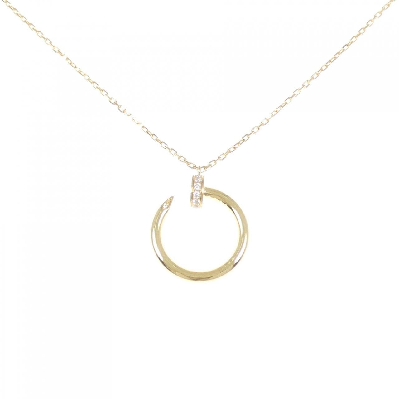 カルティエ ジュスト アン クル ネックレス