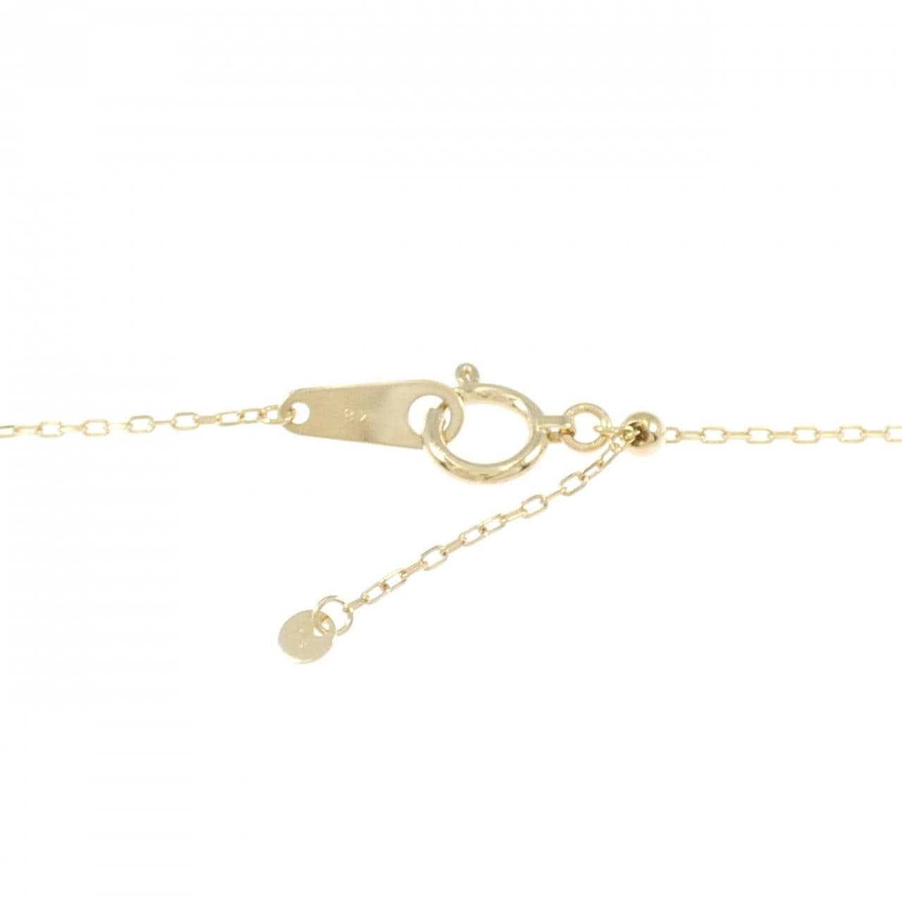 K18YG ダイヤモンド ネックレス 0.20CT