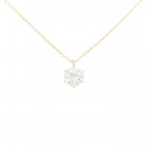 【リメイク】K18YG ダイヤモンド ネックレス 0.643CT J I1 Good