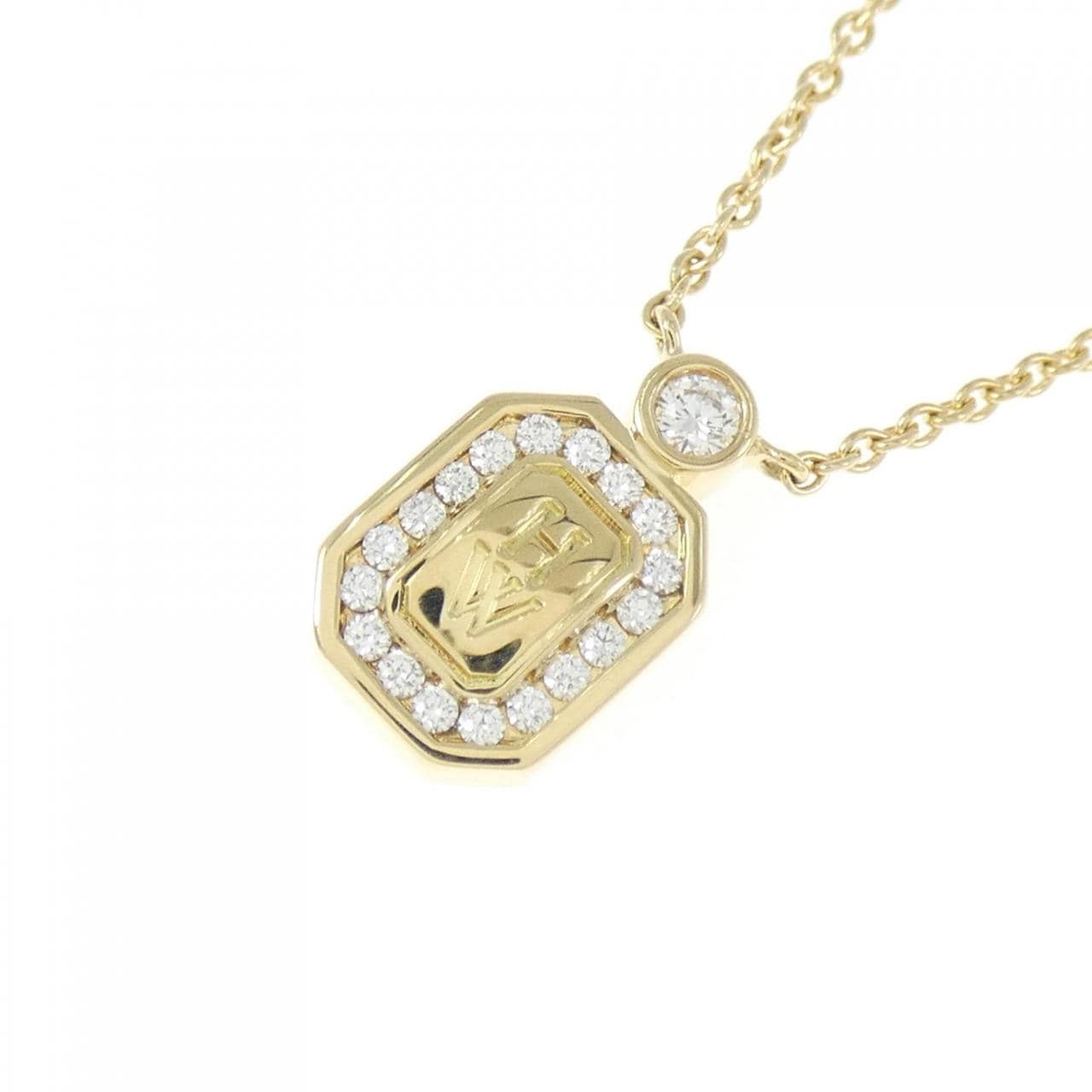 HARRY WINSTON HW 徽标项链