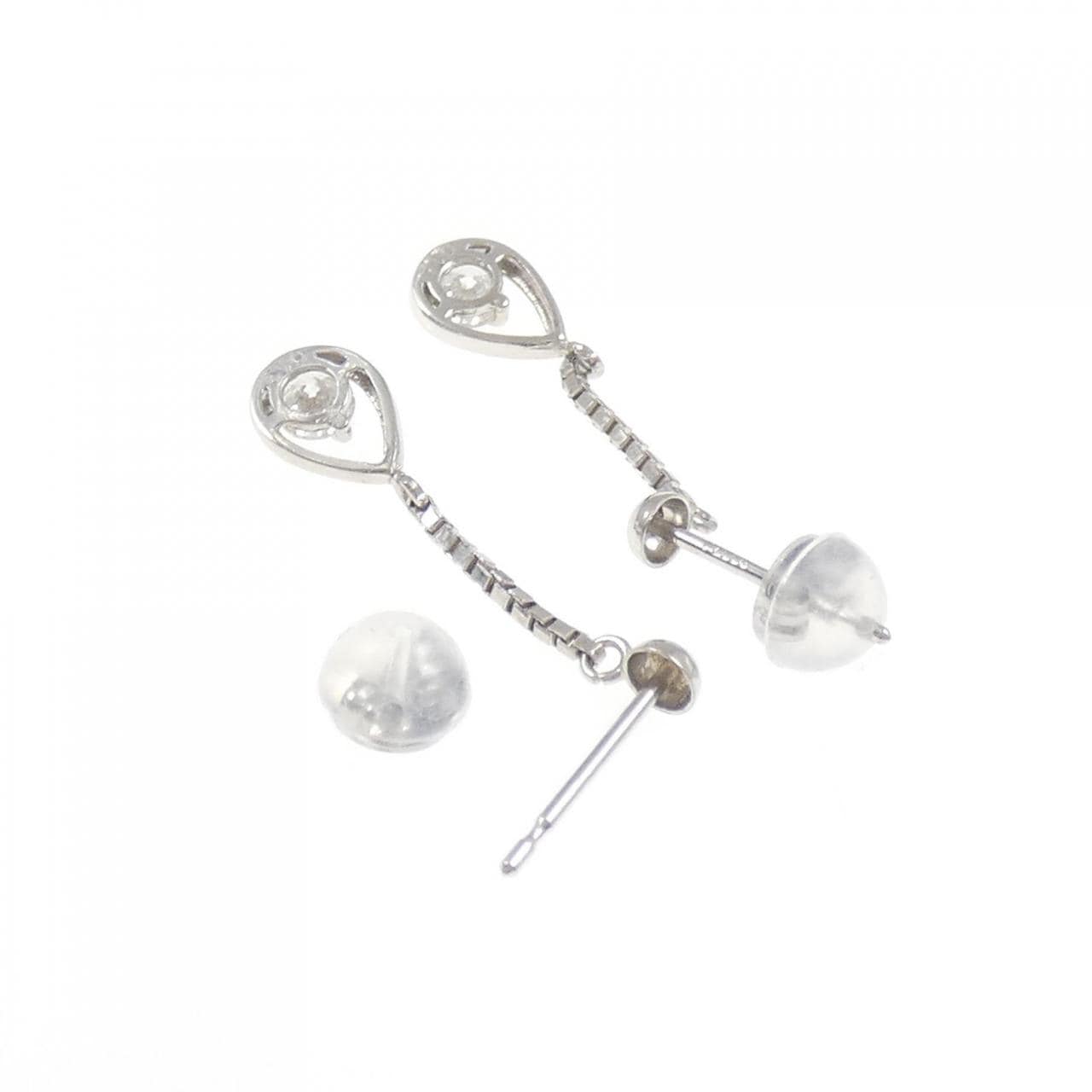 PT850/PT900 ダイヤモンド ピアス 0.26CT