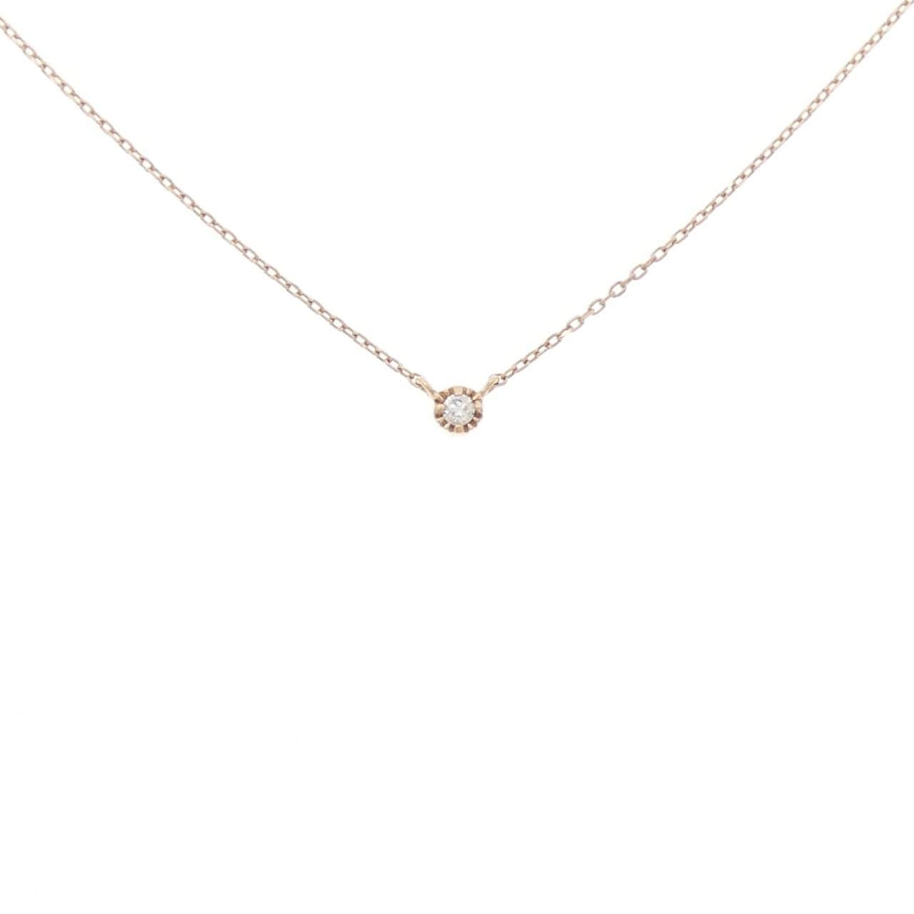 エテ ダイヤモンド ネックレス 0.02CT