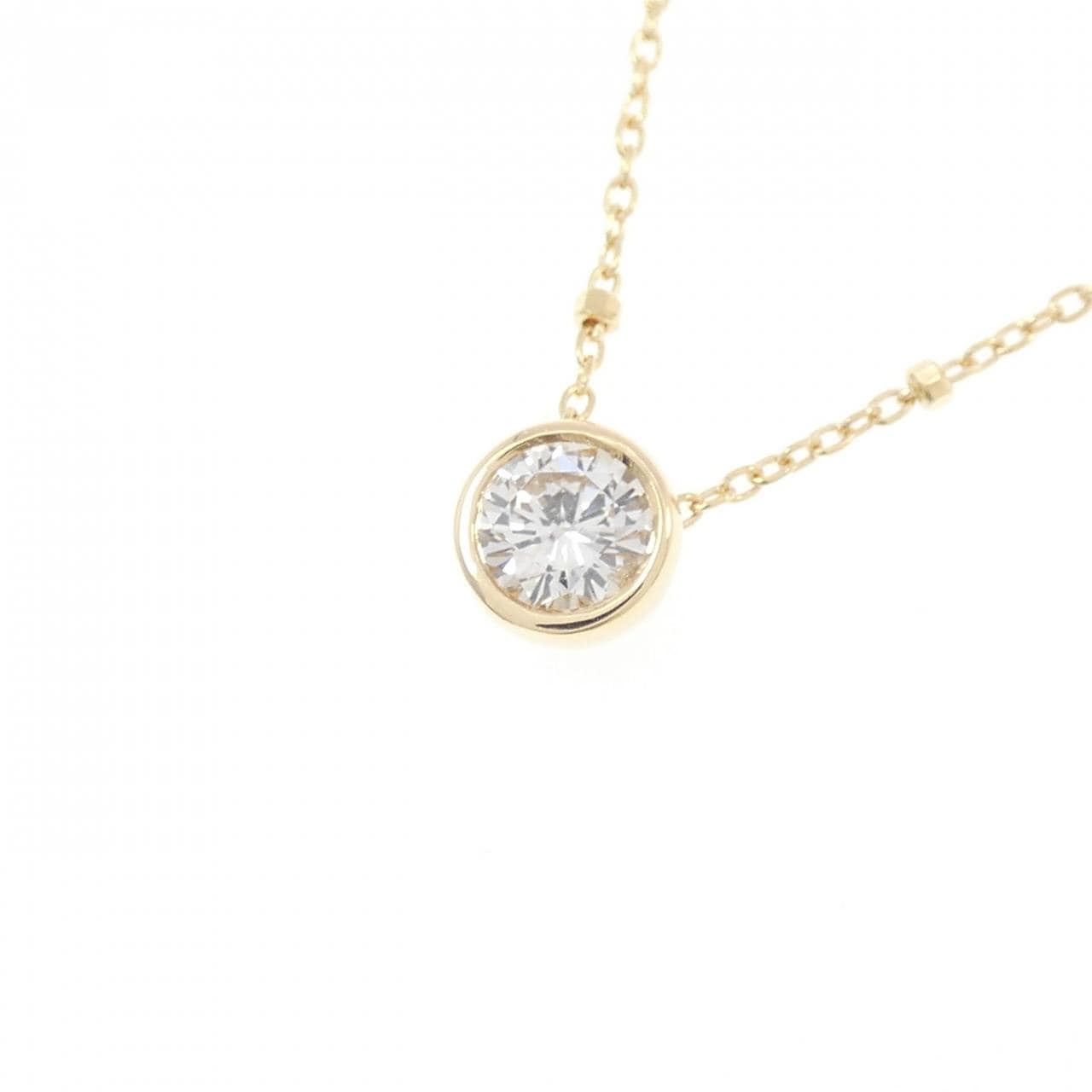 K18YG ダイヤモンド ネックレス 0.30CT