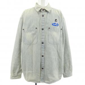 シュプリーム SUPREME Quilted Lined Denim Snap シャツ