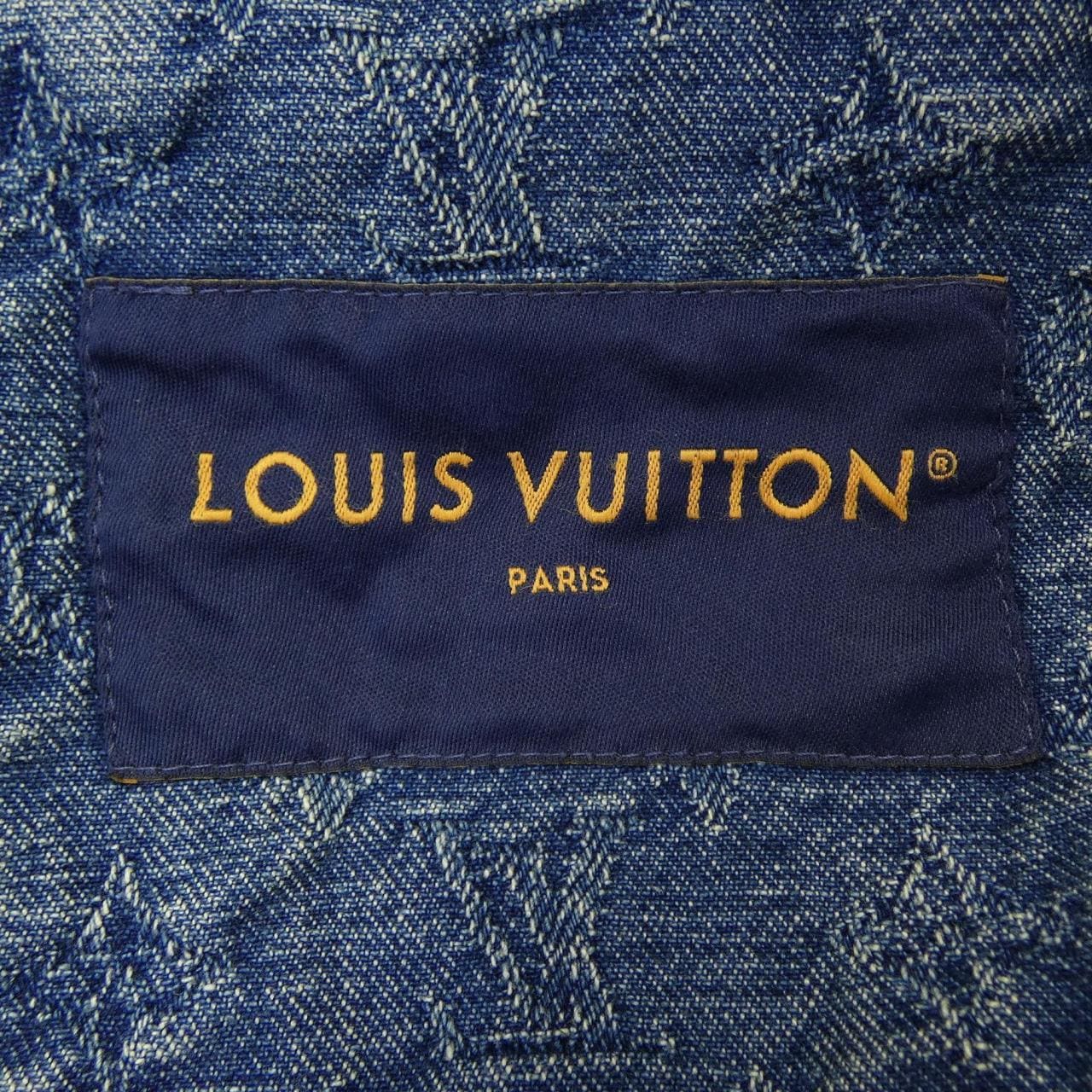 ルイヴィトン LOUIS VUITTON モノグラムジャカードデニムジャケット HRA79WUZD デニムジャケット