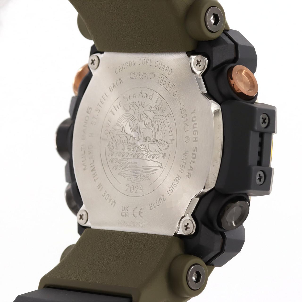 カシオ G-SHOCK･マッドマン･EARTHWATCH 電波時計 GW-9501KJ-8JR その他 ソーラークォーツ
