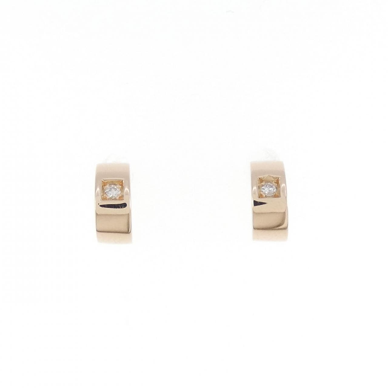 K18PG Diamond earrings