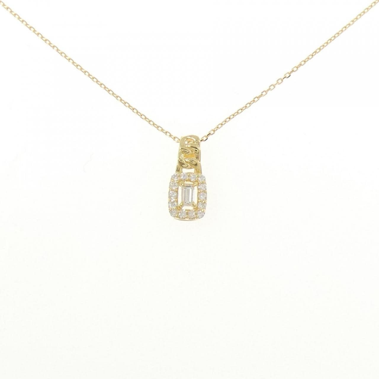 【新品】K18YG ダイヤモンド ネックレス 0.15CT