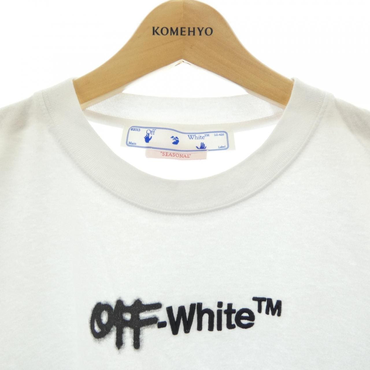 オフホワイト OFF-WHITE OMAA120F22JER002 Tシャツ