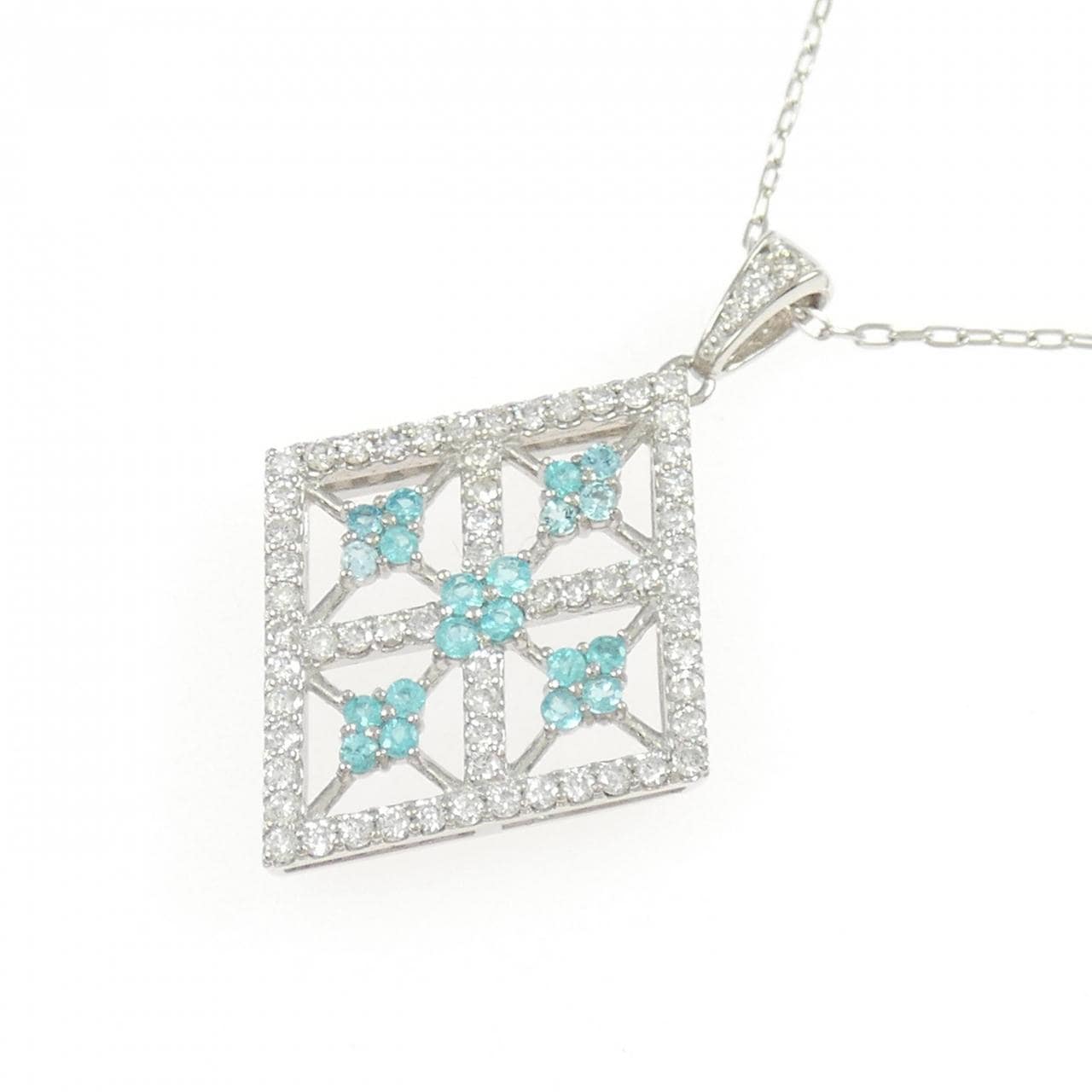 PT900/PT850 トルマリン ネックレス 0.29CT