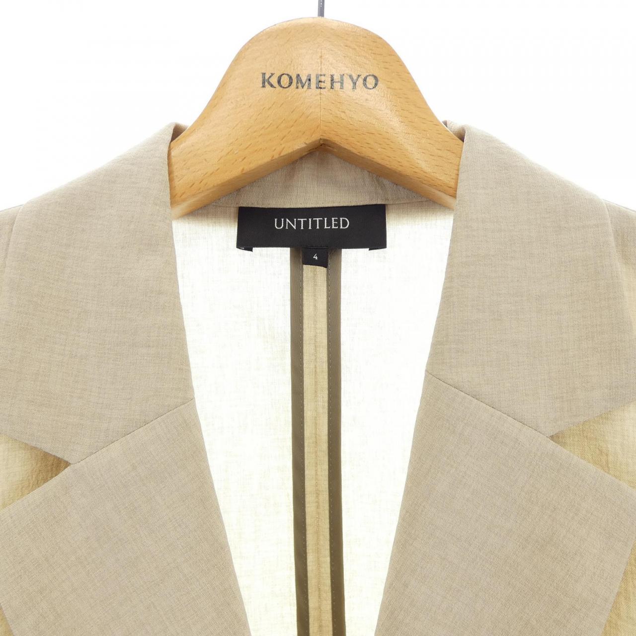 アンタイトル UNTITLED BE153-43230JJ ジャケット