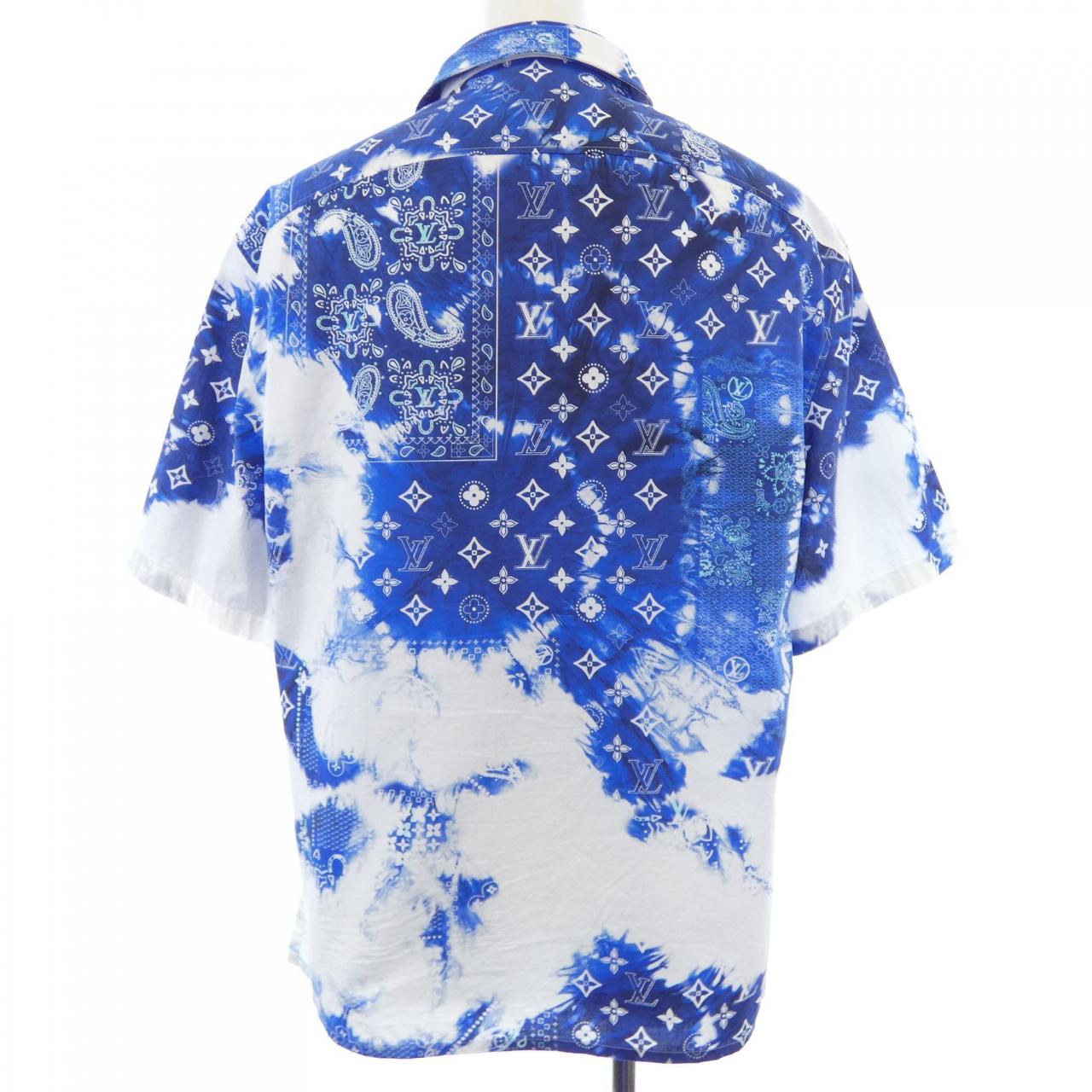 ルイヴィトン LOUIS VUITTON モノグラムバンダナショートスリーブシャツ HNS07WNW0 S/Sシャツ