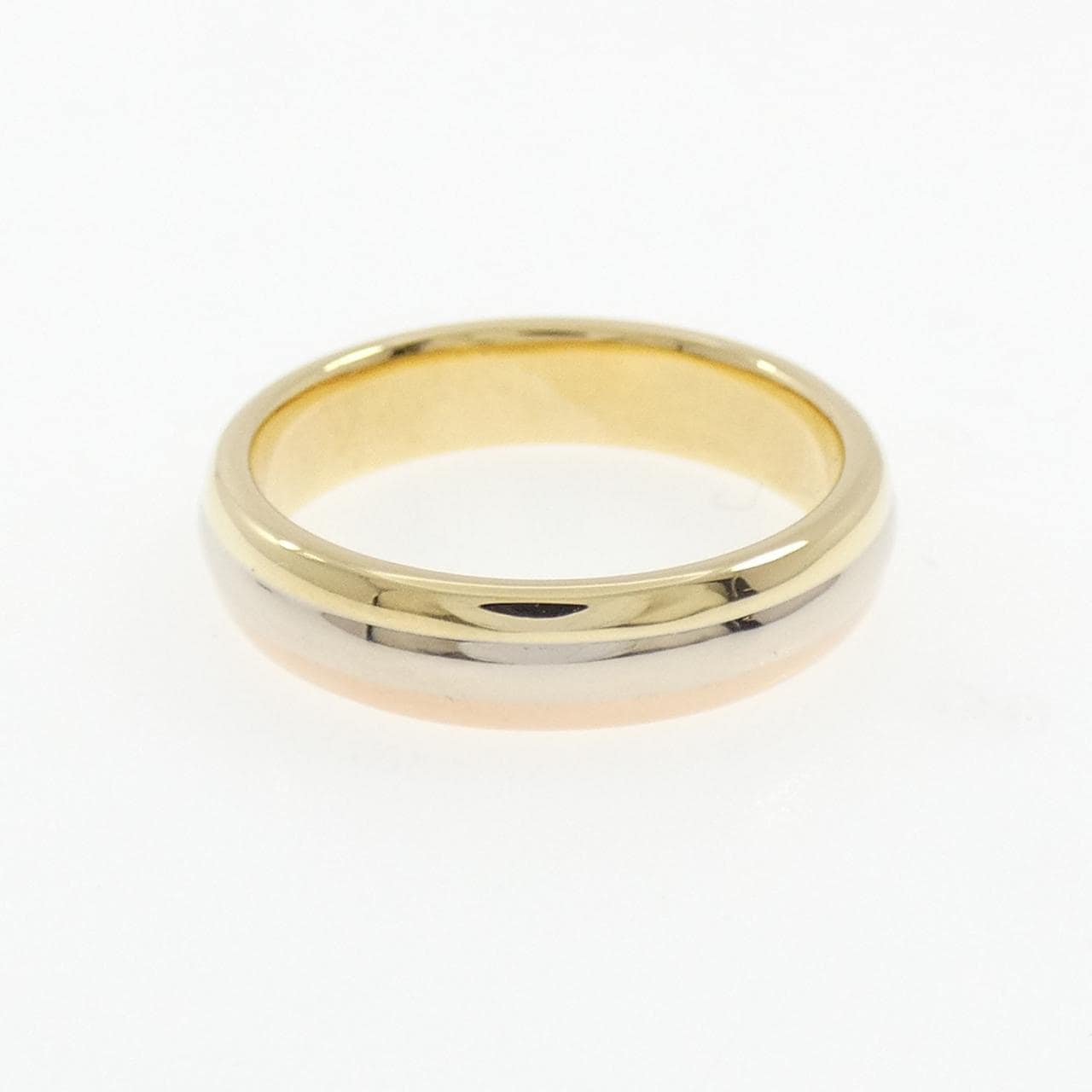 カルティエ スリーカラーウェディング リング