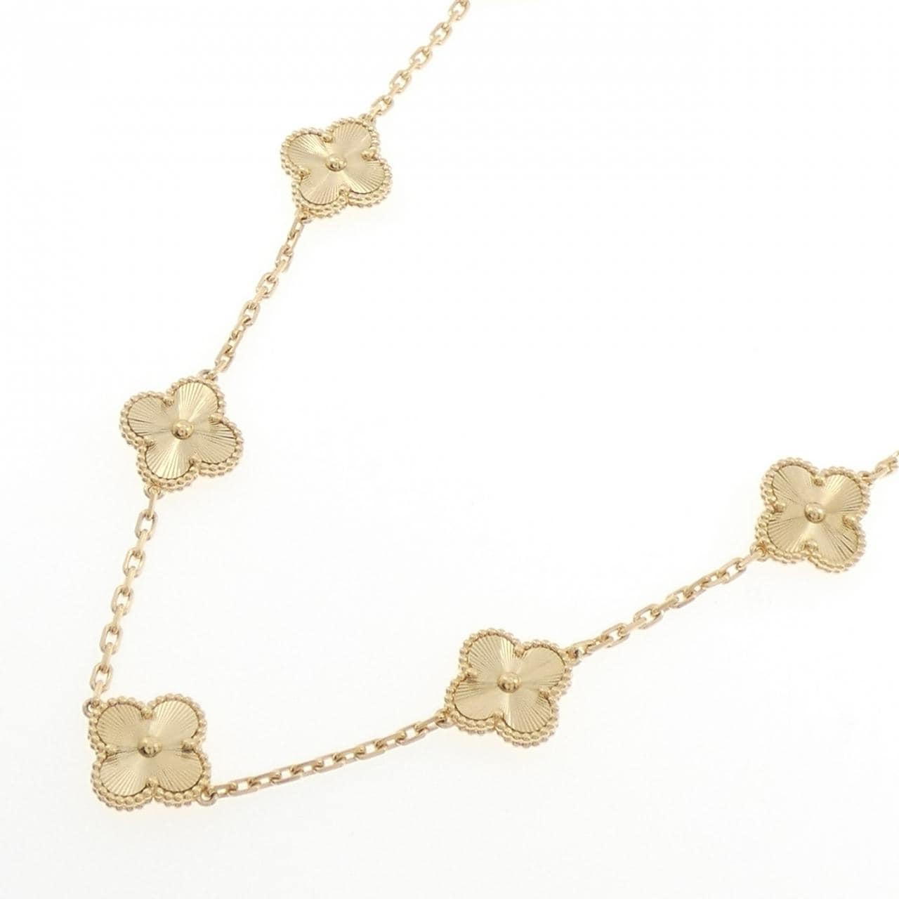 ヴァンクリーフ&アーペル ヴィンテージアルハンブラ 10モチーフ ネックレス