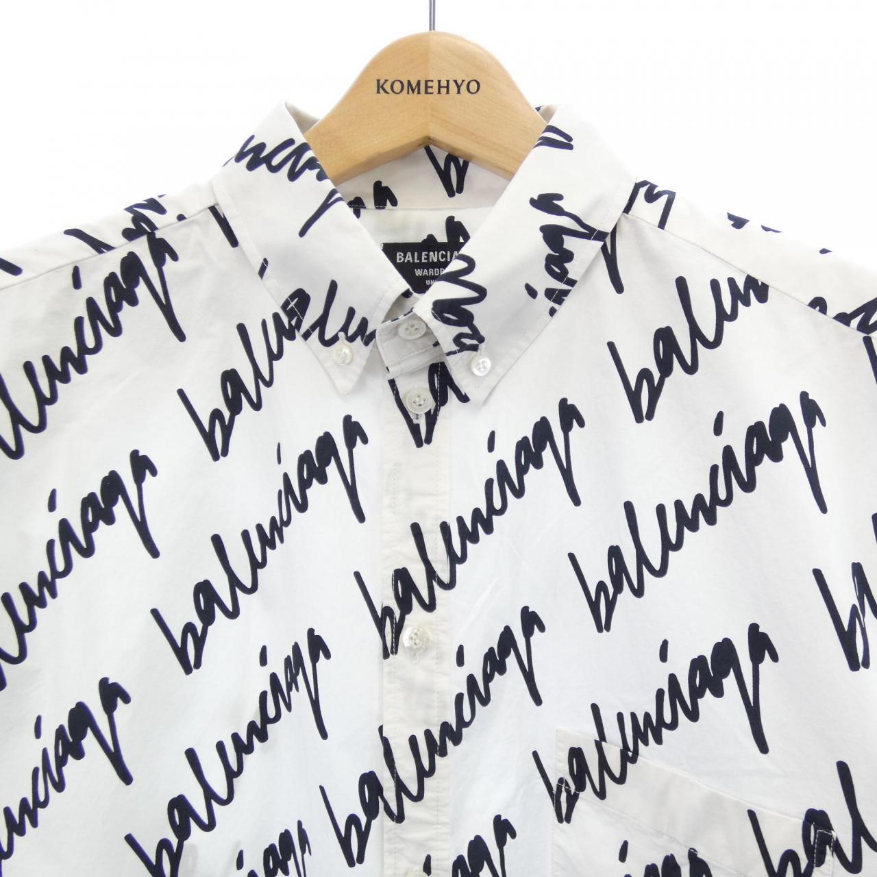 バレンシアガ BALENCIAGA WARDROBE 662983 TLLJ4 UNISEX シャツ