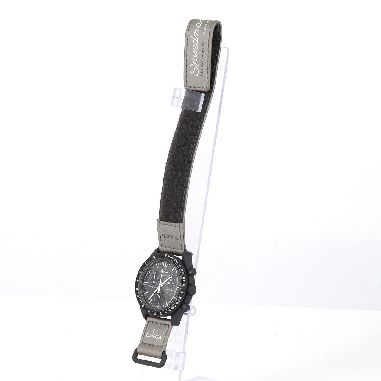 スウォッチ スウォッチxオメガ･ミッショントゥマーキュリー SO33A100 バイオセラミック クォーツ