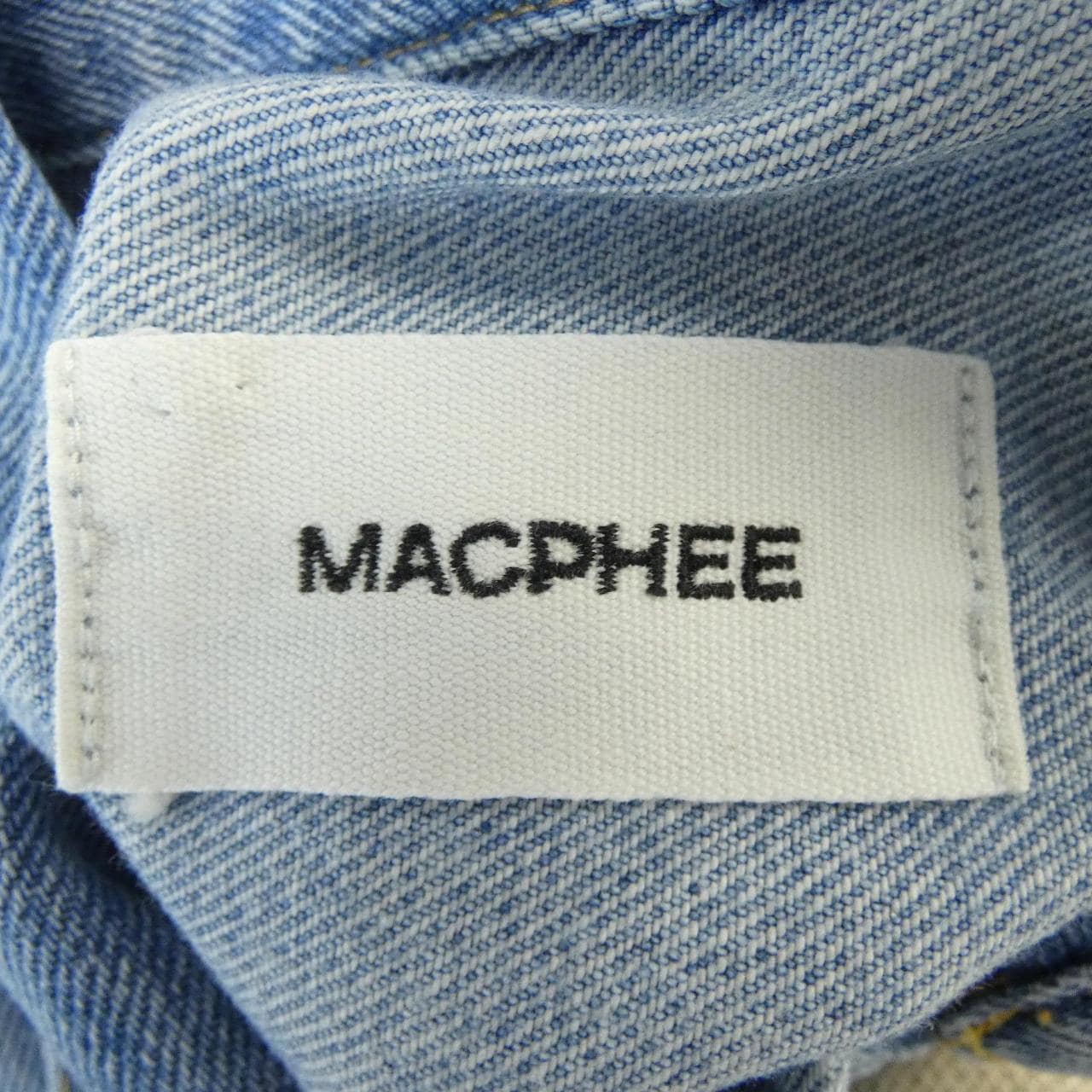 マカフィー MACPHEE デニムジャケット