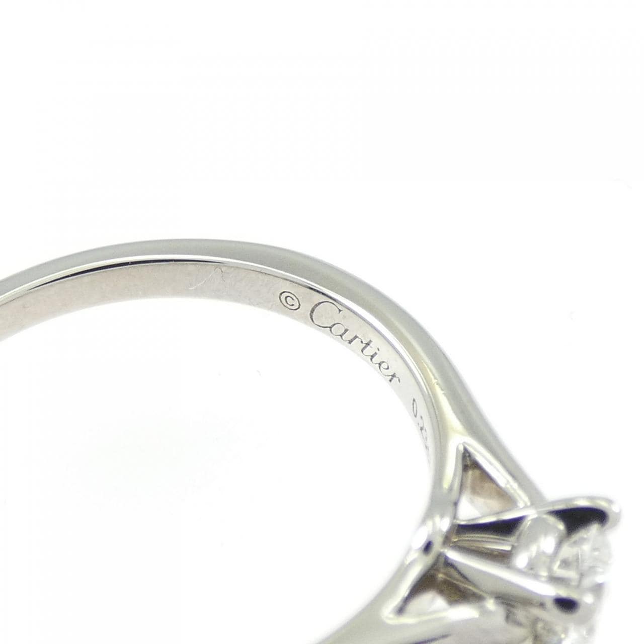 カルティエ 1895 ソリテール リング 0.23CT