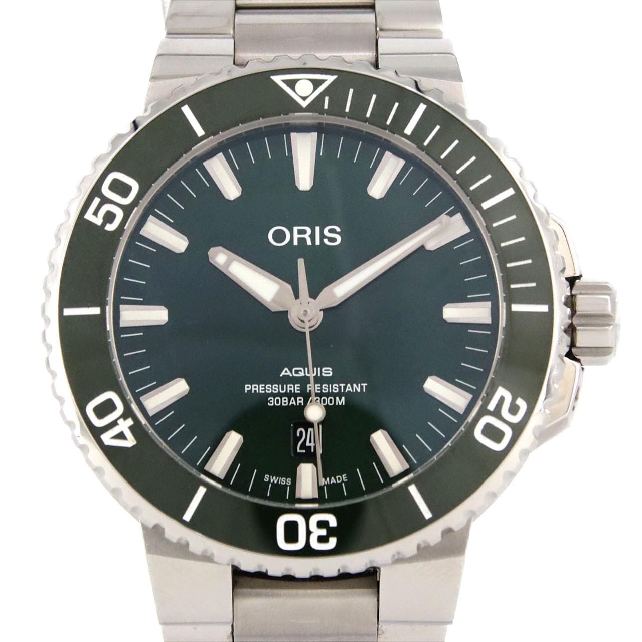 オリス アクイスデイト 01 733 7730 4157-07 SS 自動巻