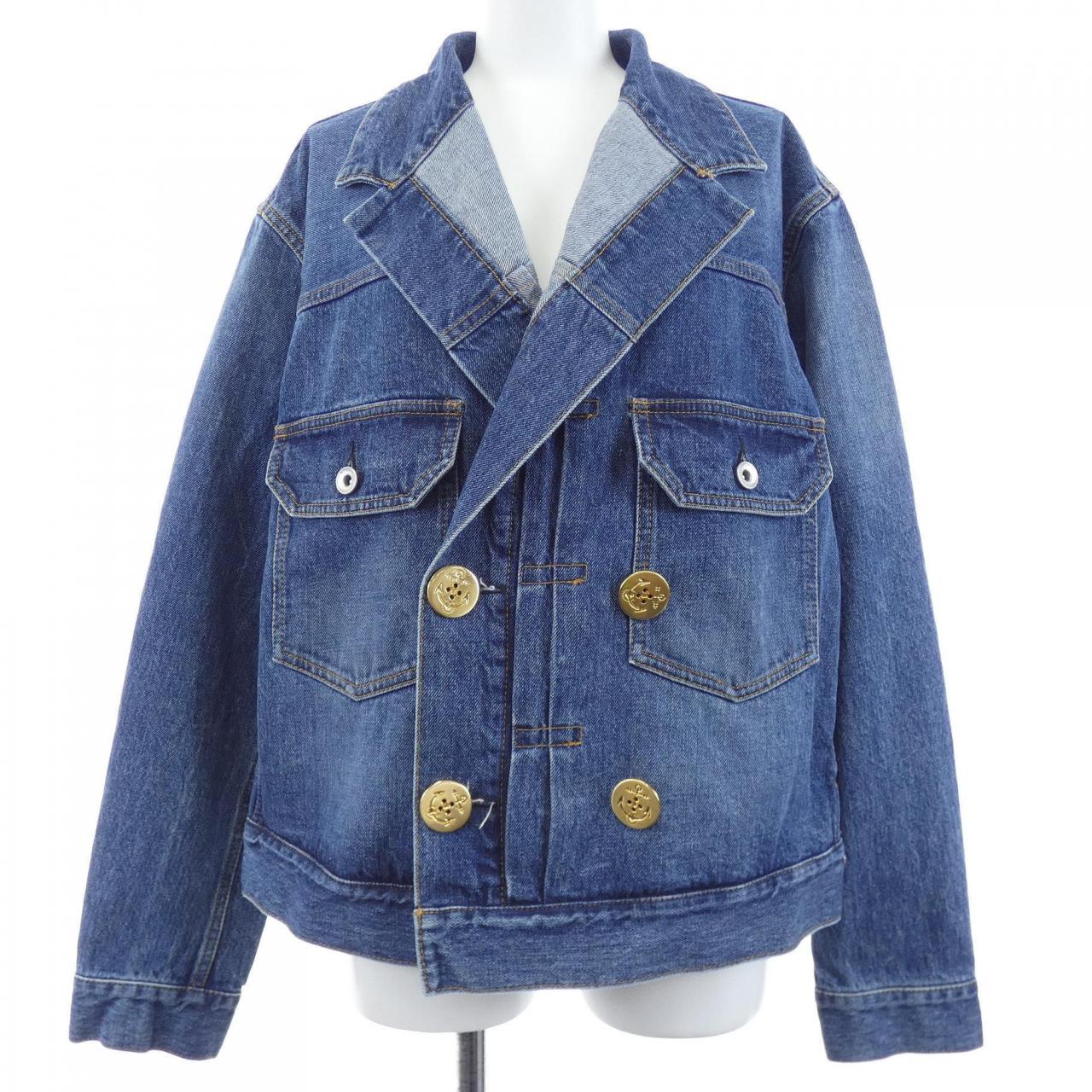 サカイ SACAI 26-08465 デニムジャケット