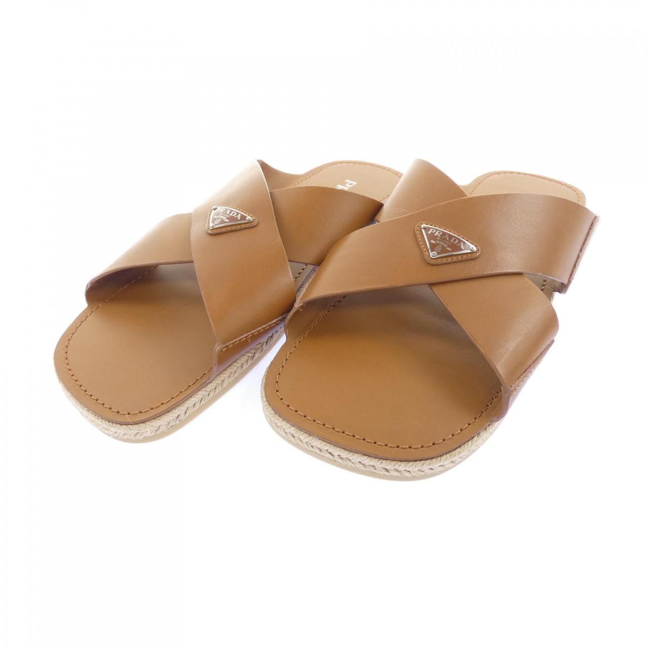 プラダ PRADA クリスクロススライド 2X3141 サンダル