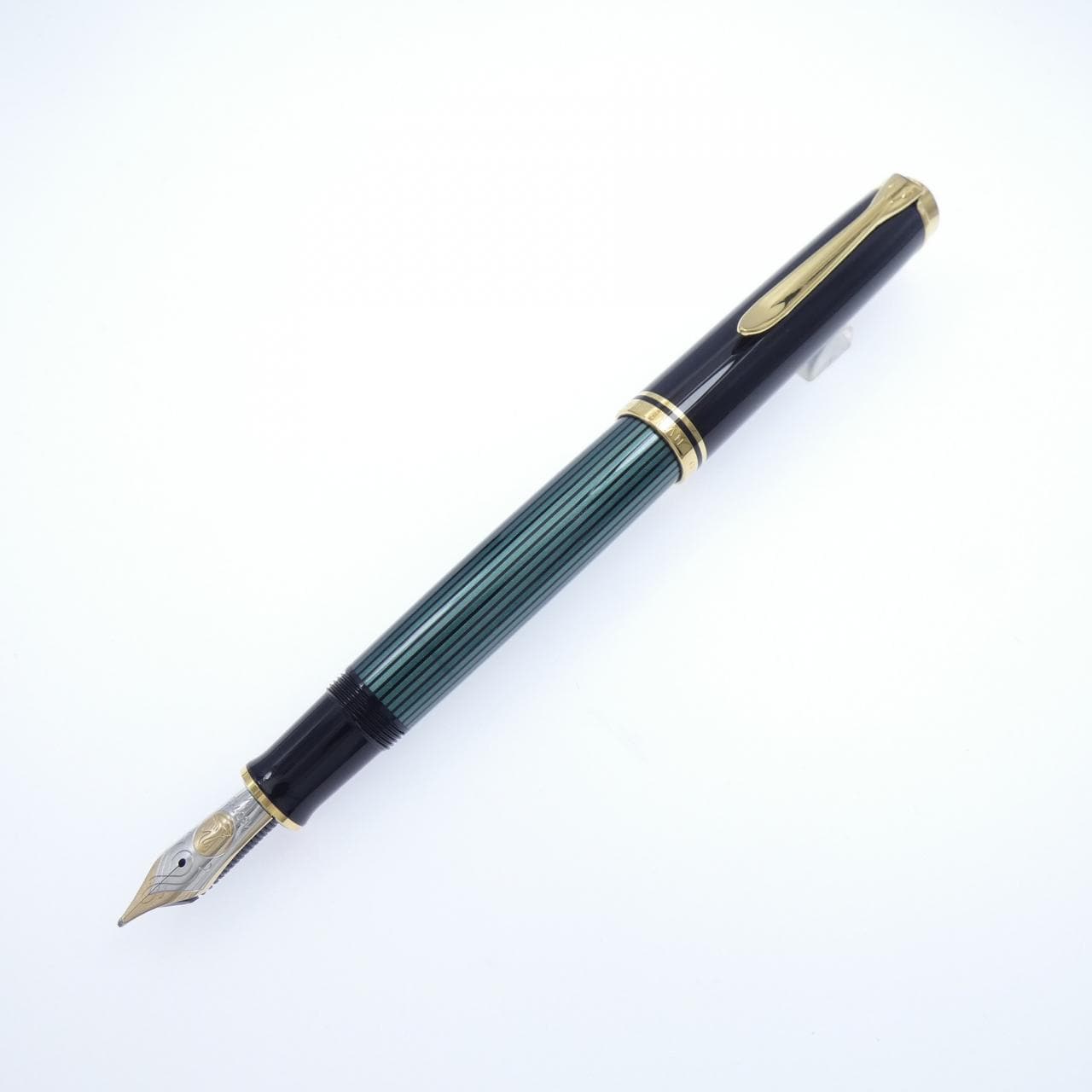 ペリカン スーベレーンM800グリーンストライプ 万年筆