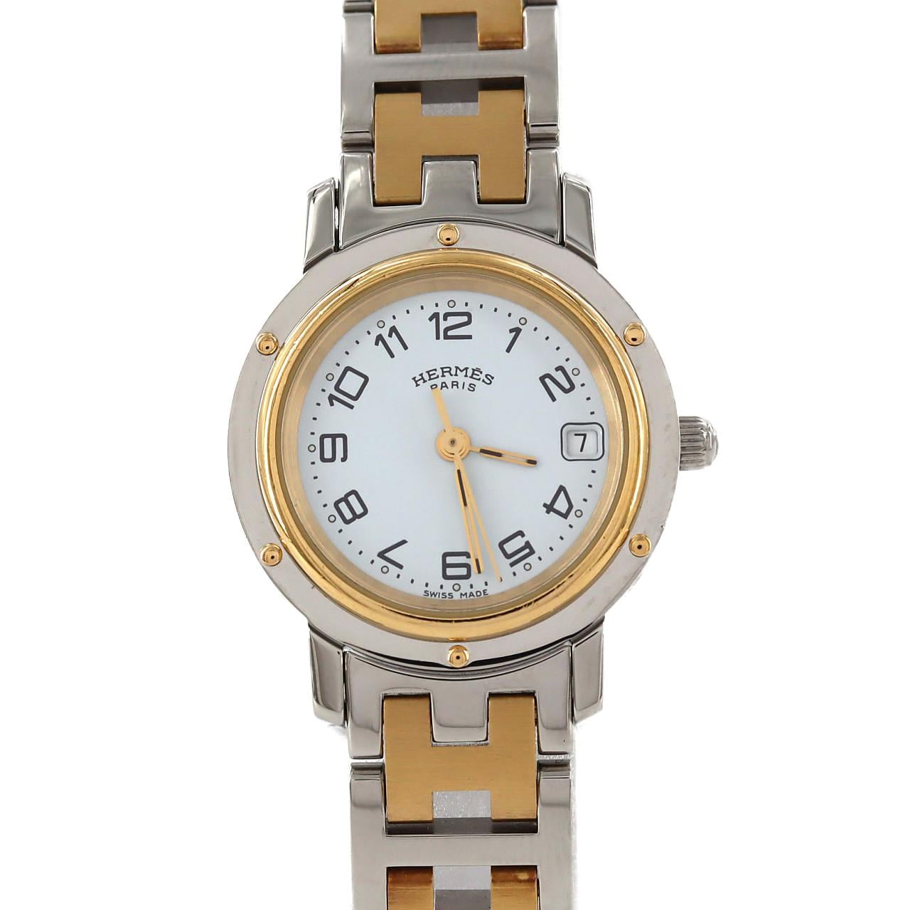 エルメス クリッパー コンビ CL4.220 SSxGP クォーツ