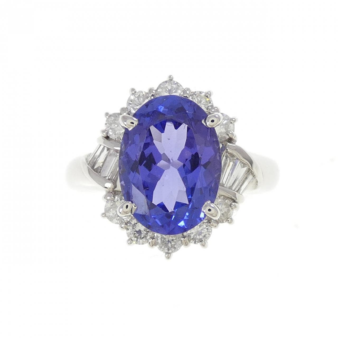 PT900 タンザナイト リング 3.20CT