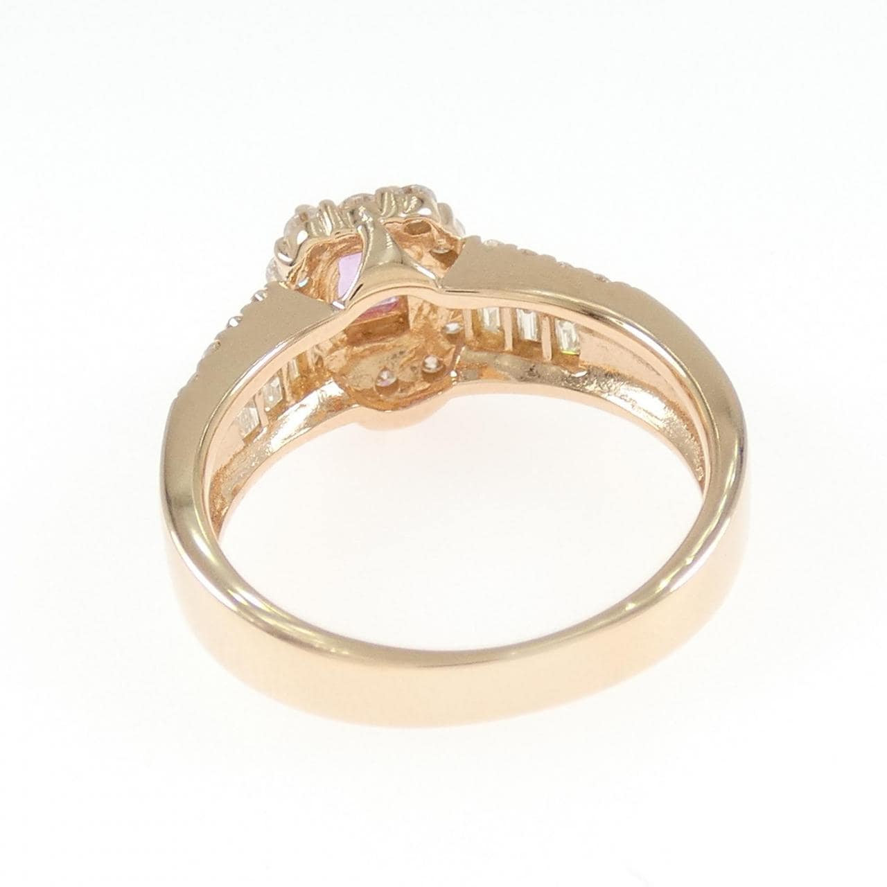 K18PG サファイヤ リング 0.512CT