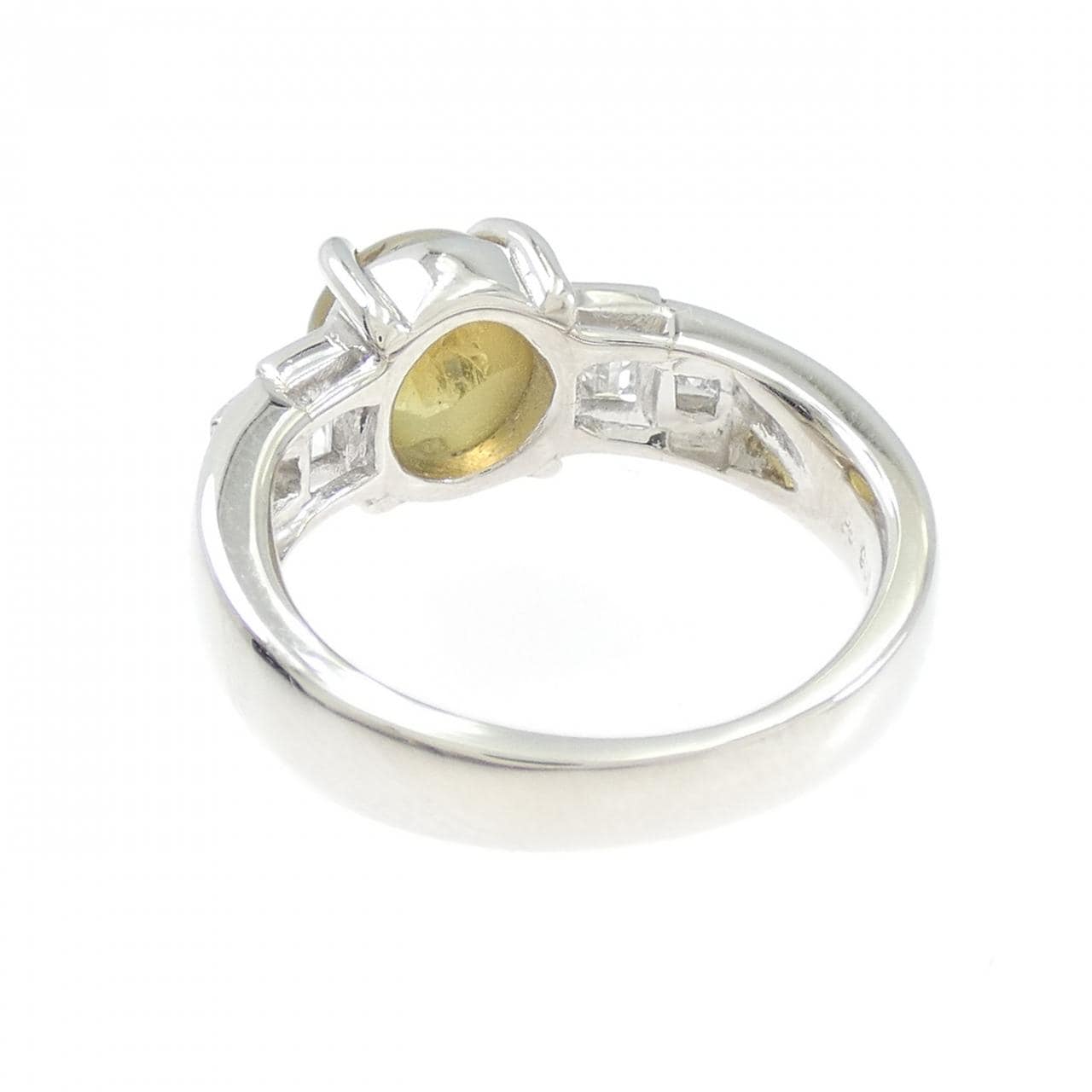 PT900 クリソベリルキャッツアイ リング 2.52CT