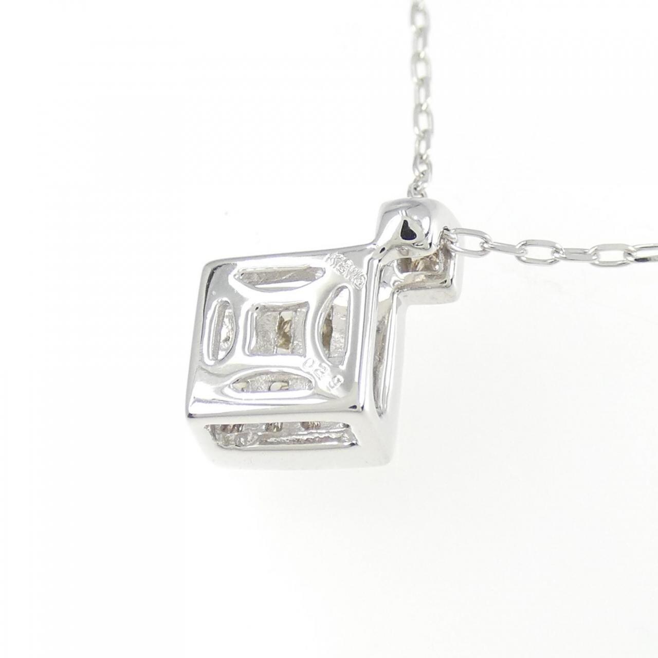 コメ兵｜K18WG ダイヤモンド ネックレス 0.29CT｜ジュエリー