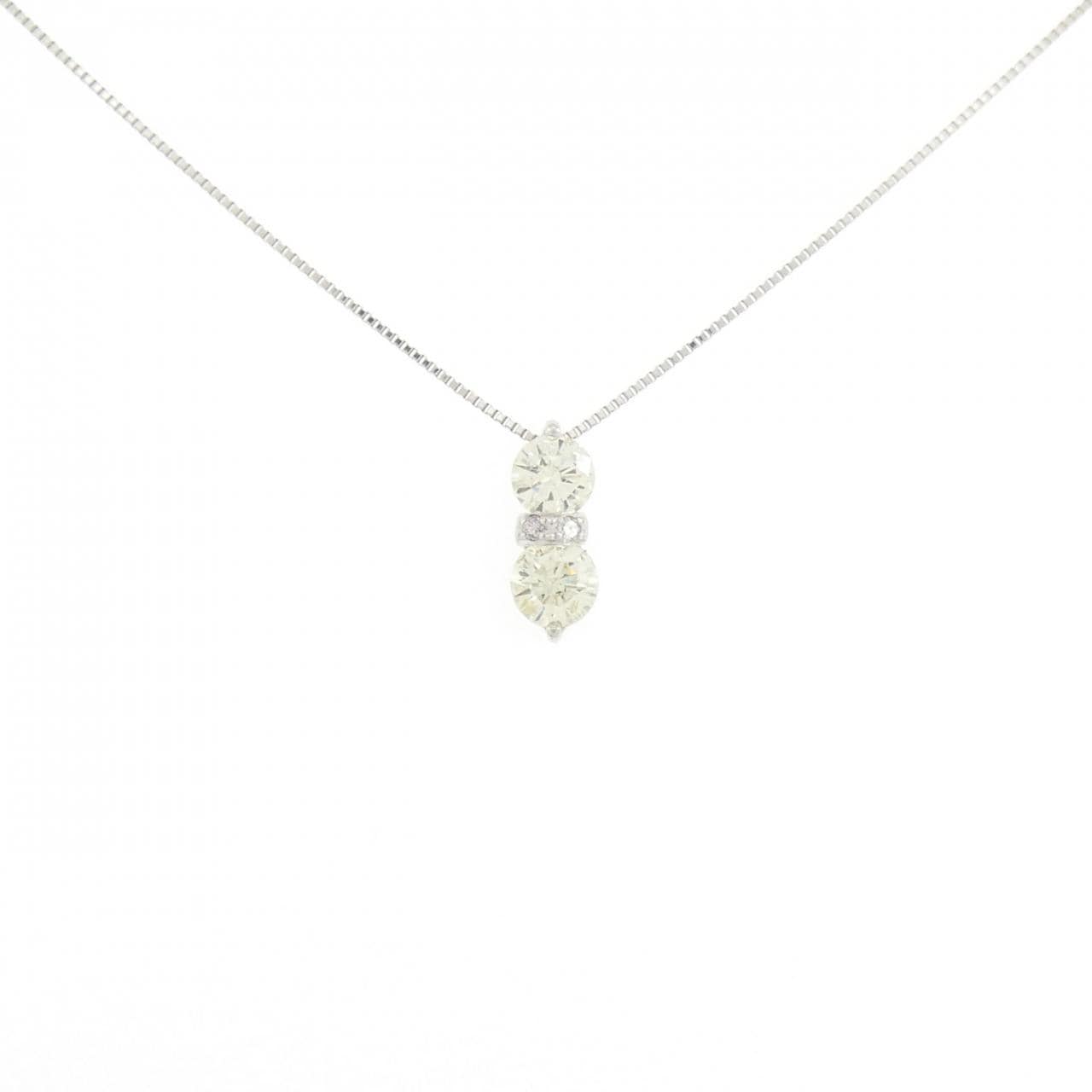 PT900/PT850 ダイヤモンド ネックレス 1.03CT