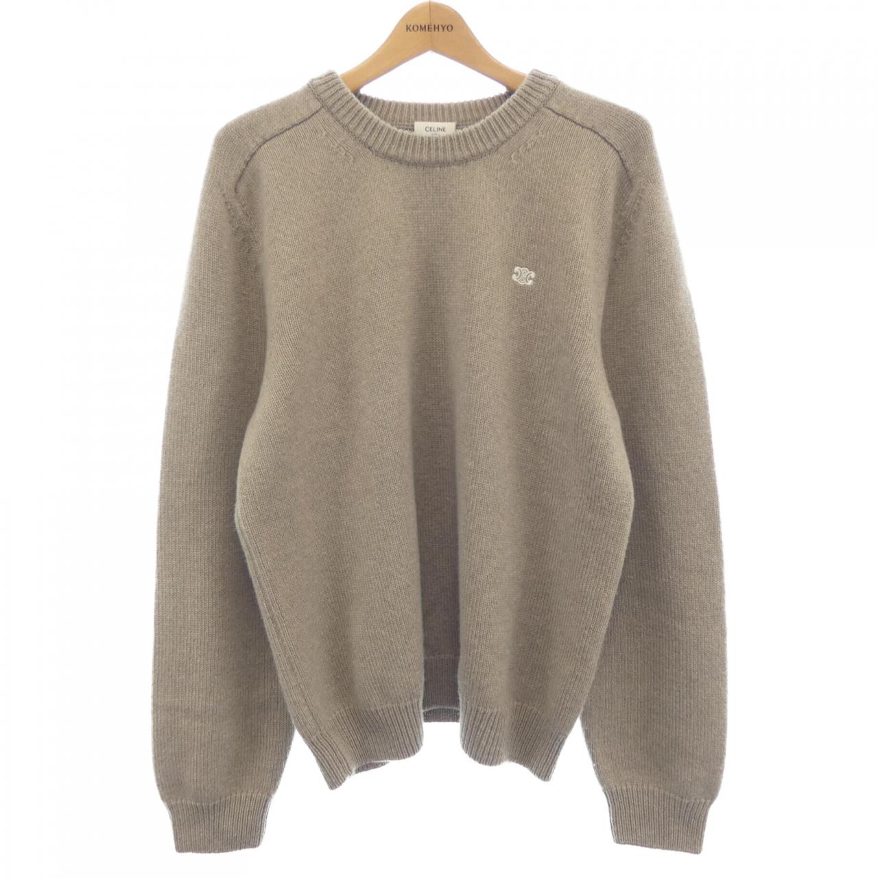 セリーヌ CELINE トリオンフ TRIOMPHE　クルーネックセーター 2AC85048T ニット