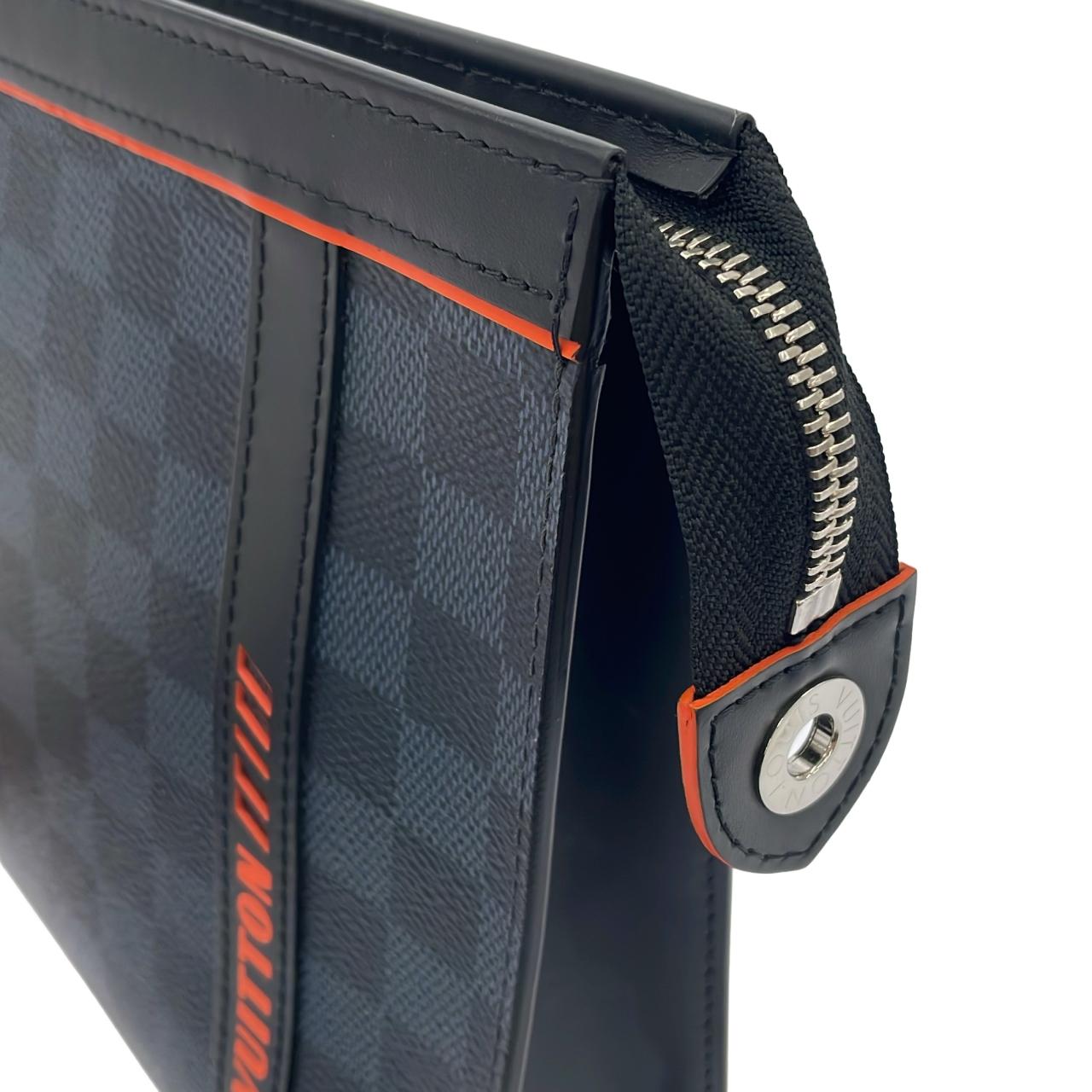 ルイヴィトン ダミエ コバルト レース ポシェット ヴォワヤージュ N60241 バッグ