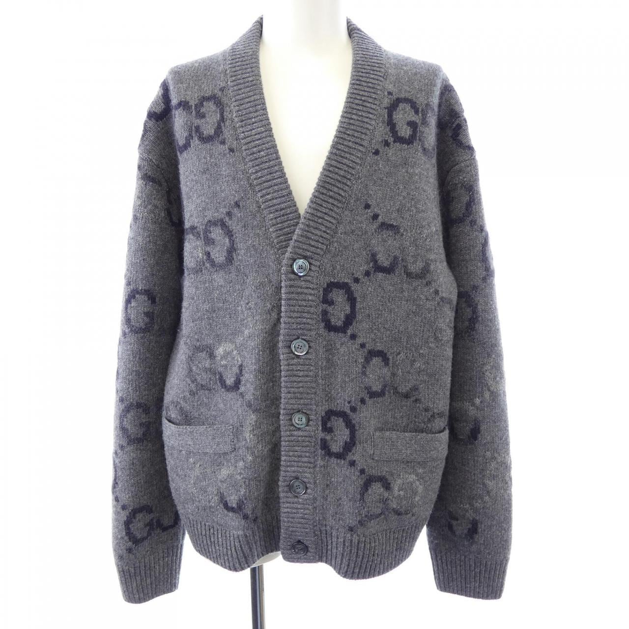 グッチ GUCCI GGインターシャウールカーディガン 770507 XKDSJ カーディガン