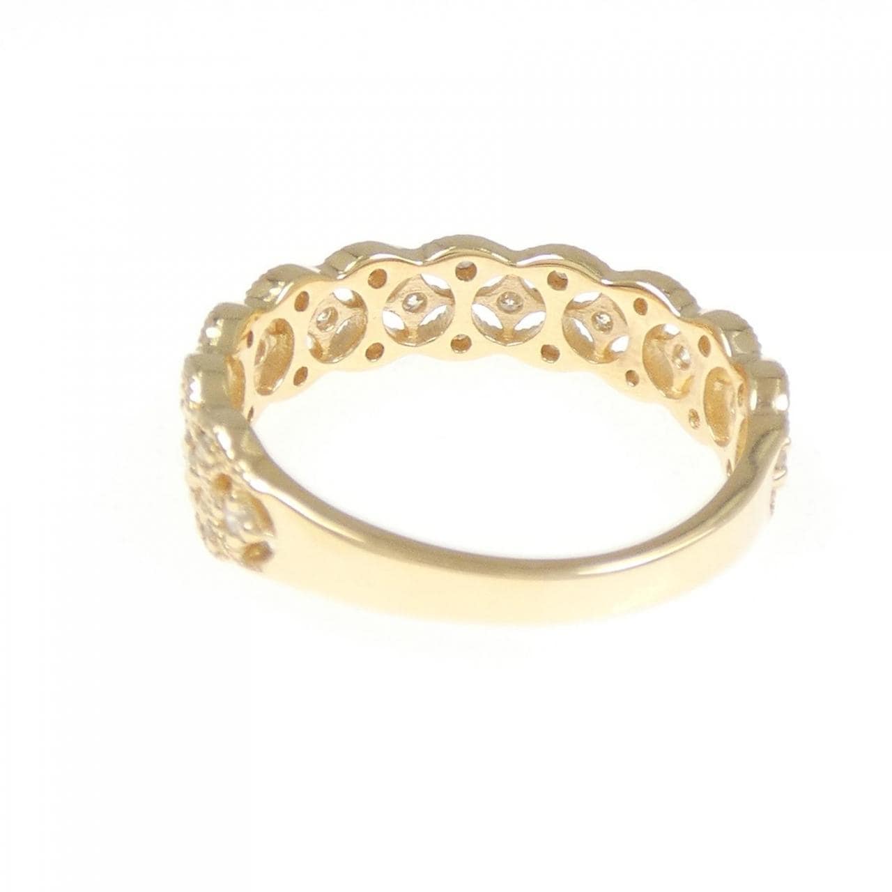 K18PG ダイヤモンド リング 0.17CT