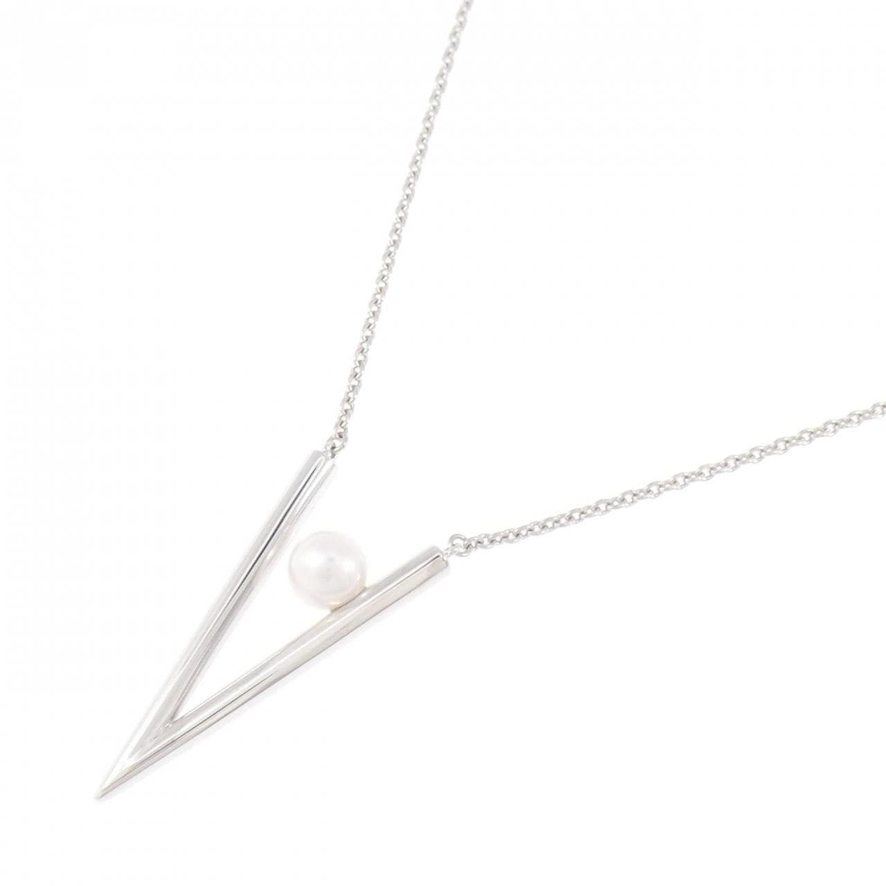 ミキモト V コード ネックレス 7mm