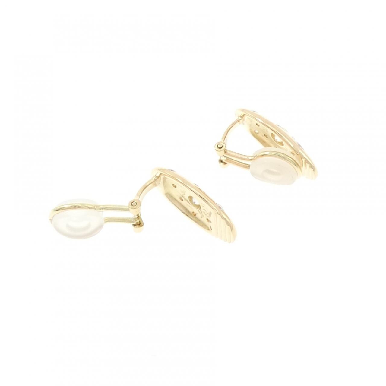 K18YG ダイヤモンド イヤリング 0.348CT