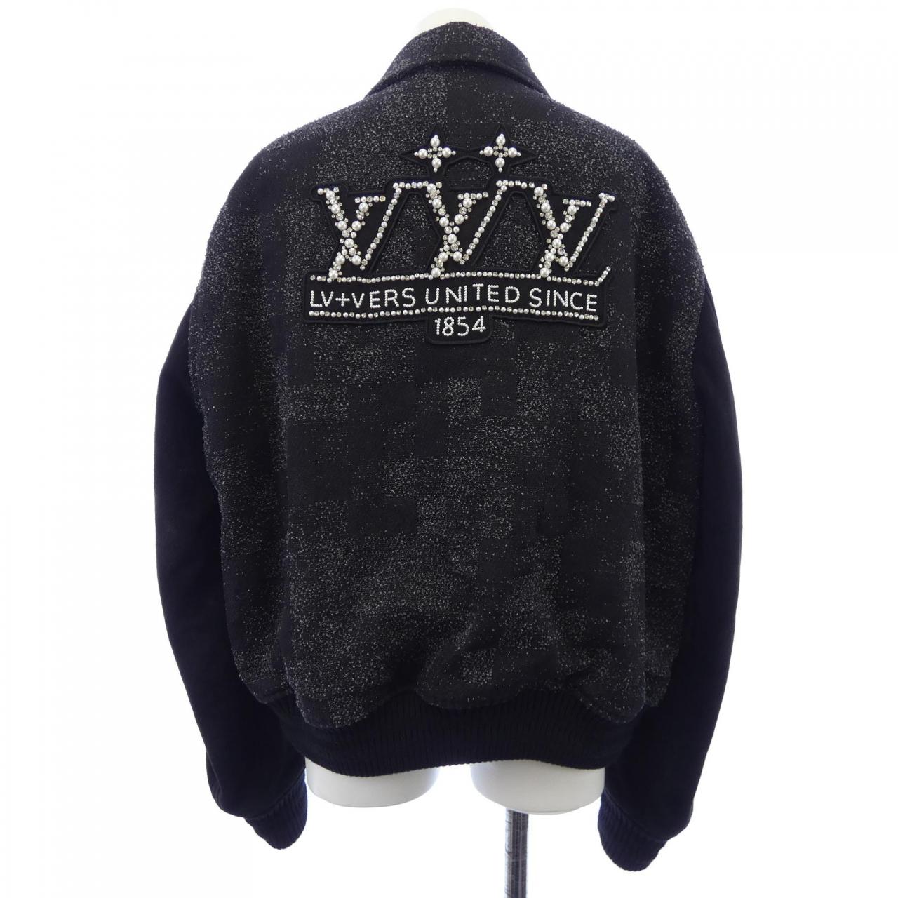 ルイヴィトン LOUIS VUITTON ミックスレザーバーシティブルゾン HSL66ESGS ジャケット