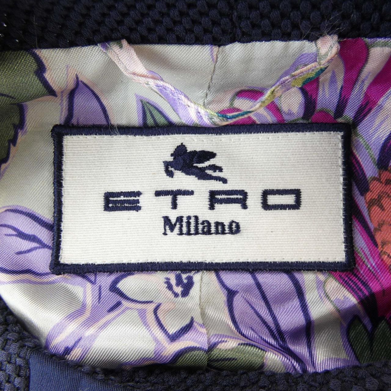 エトロ ETRO ノーカラージャケット