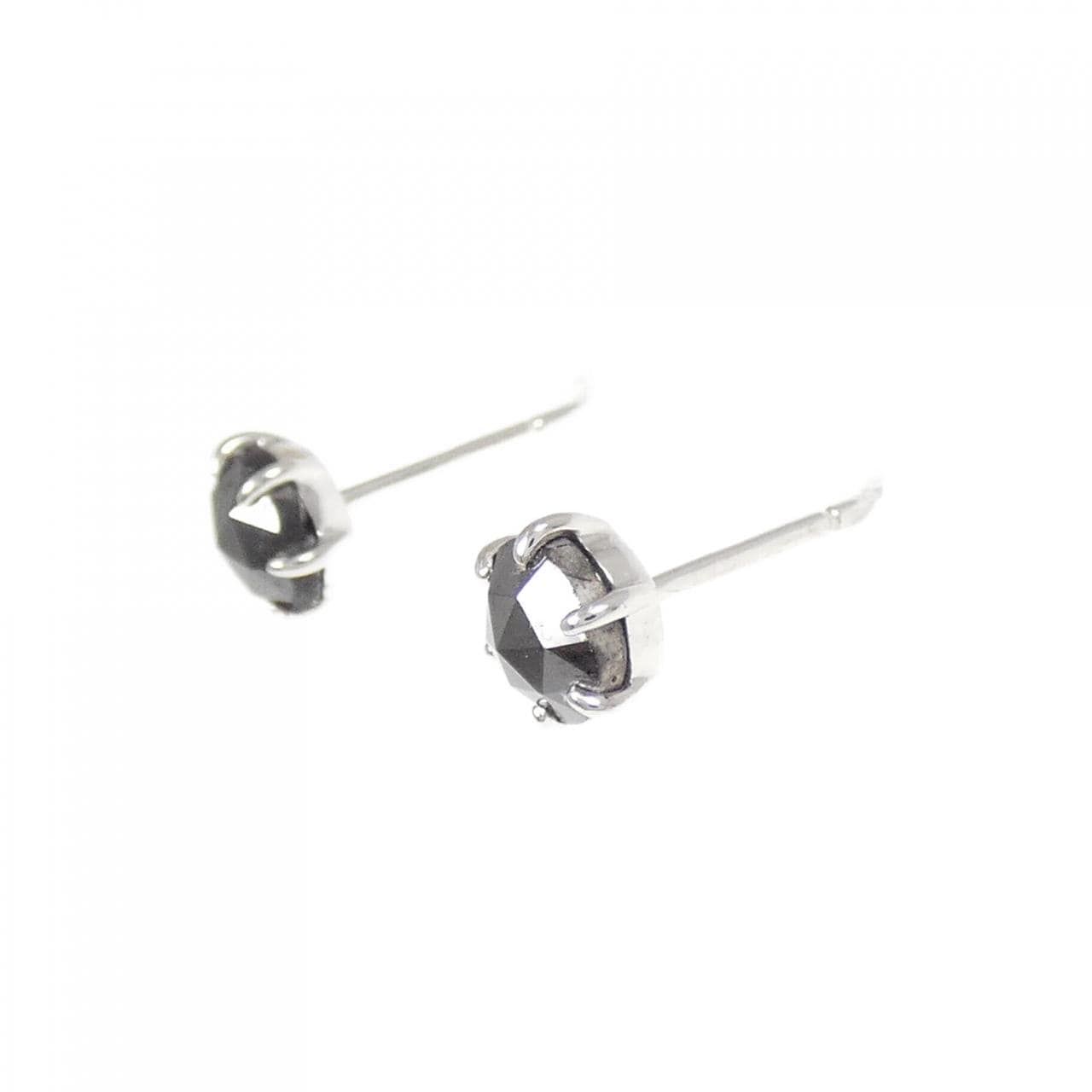 K18WG ダイヤモンド ピアス 1.18CT