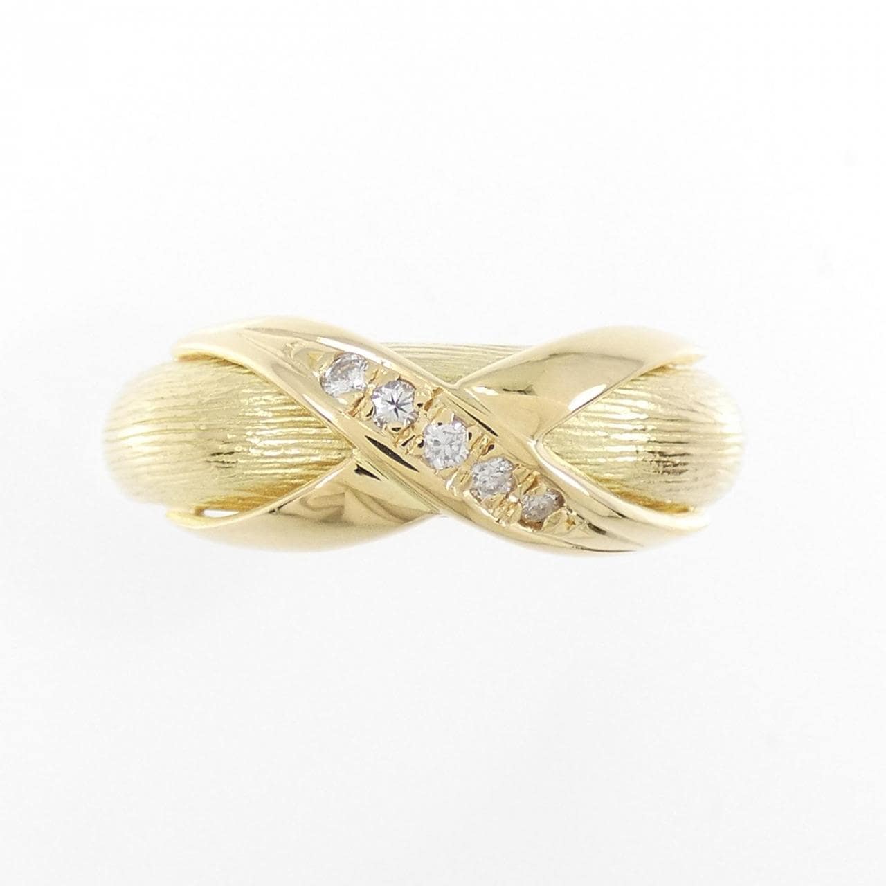 K18YG ダイヤモンド リング 0.05CT